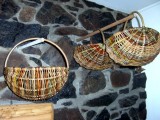 Round frame basket £40