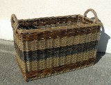 Rectangular log basket